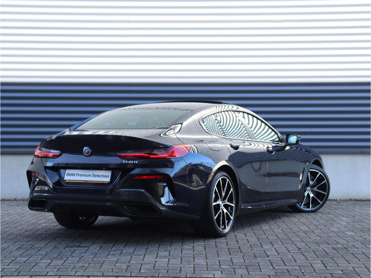 BMW 8-SERIE Gran Coupé 840i | High Executive | M Sportpakket Pro | Panodak | Driving Assistant Prof. | Active Steering | Harman Kardon | Soft Close | Head-Up | 20'' LMV