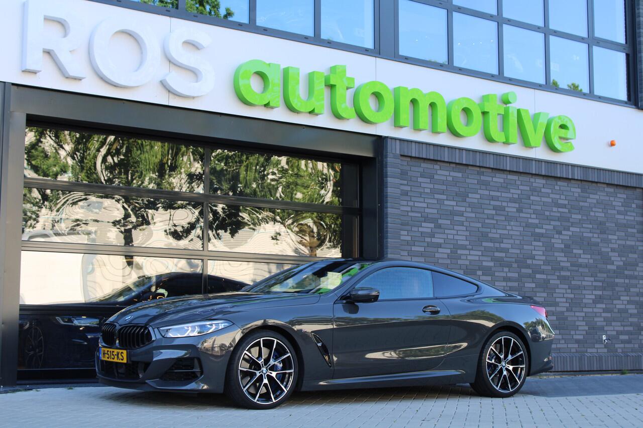 BMW 8-SERIE M850i xDrive High Executive | NAP | BTW | B&W | 4WIELSTURING | CARBON | SOFT-CLOSE | HUD | 360 | KEYLESS |