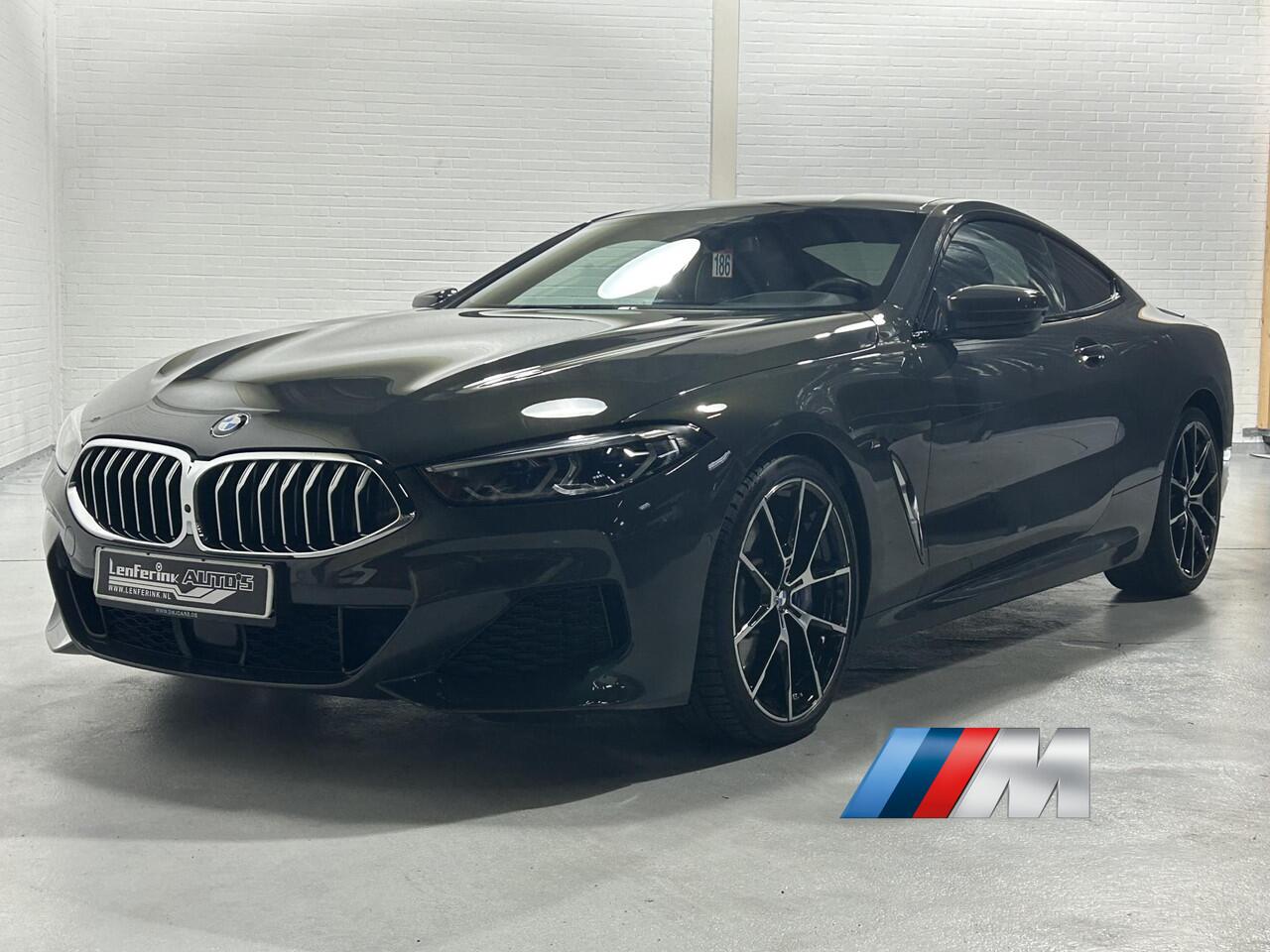 BMW 8-SERIE 840d Coupe X-Drive M Sport Led Laser light Soft close Leder 20 Inch