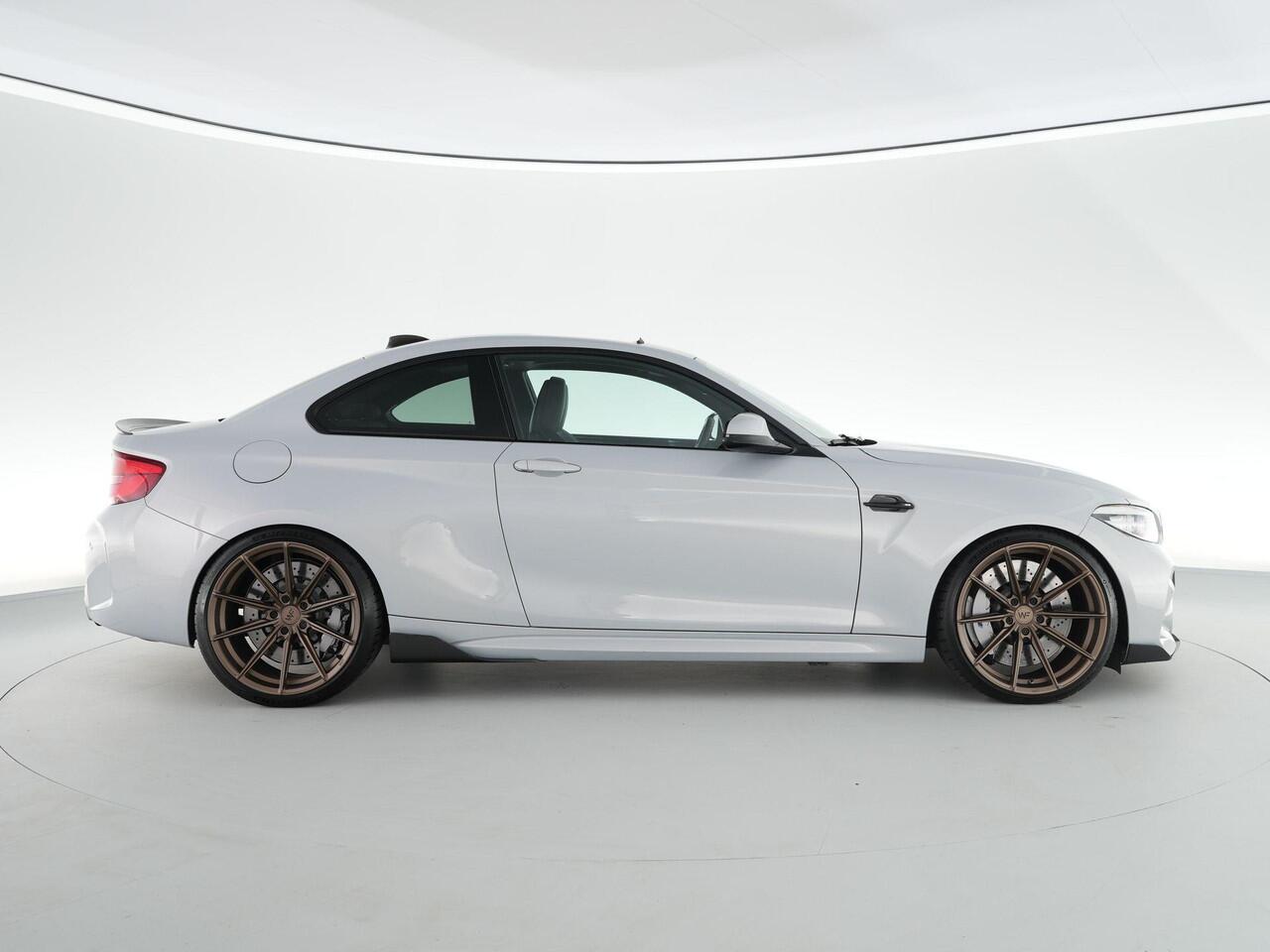 BMW M2 Competition 411pk DCT Coupé |Track pack|M-performance carbon|schuif/kantel|20" Wheelforce||Harman&Kardon|Apple Carplay|stoelverwarming|