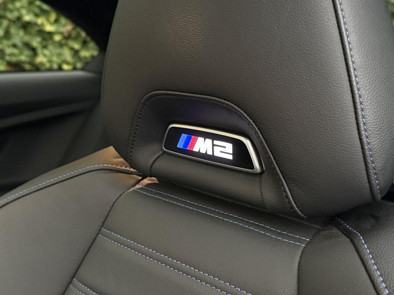 BMW M2 | M Drive Prof. | Schuif-/kanteldak | Harman/Kardon | Adapt. onderstel. | Stoel + Stuurverw. | Camera
