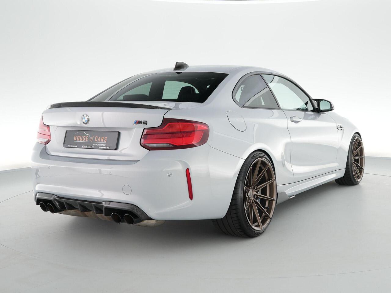 BMW M2 Competition 411pk DCT Coupé |Track pack|M-performance carbon|schuif/kantel|20" Wheelforce||Harman&Kardon|Apple Carplay|stoelverwarming|
