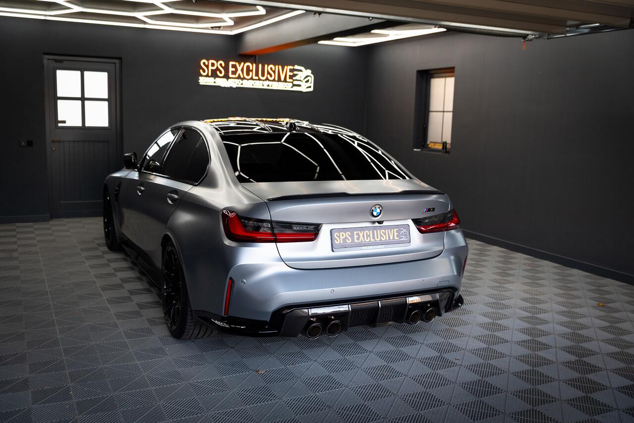 BMW M3 3-serie xDrive Competition / Frozen / Carbon / H&K / Laser / ACC / Curved display / Stoelverk. / Garantie