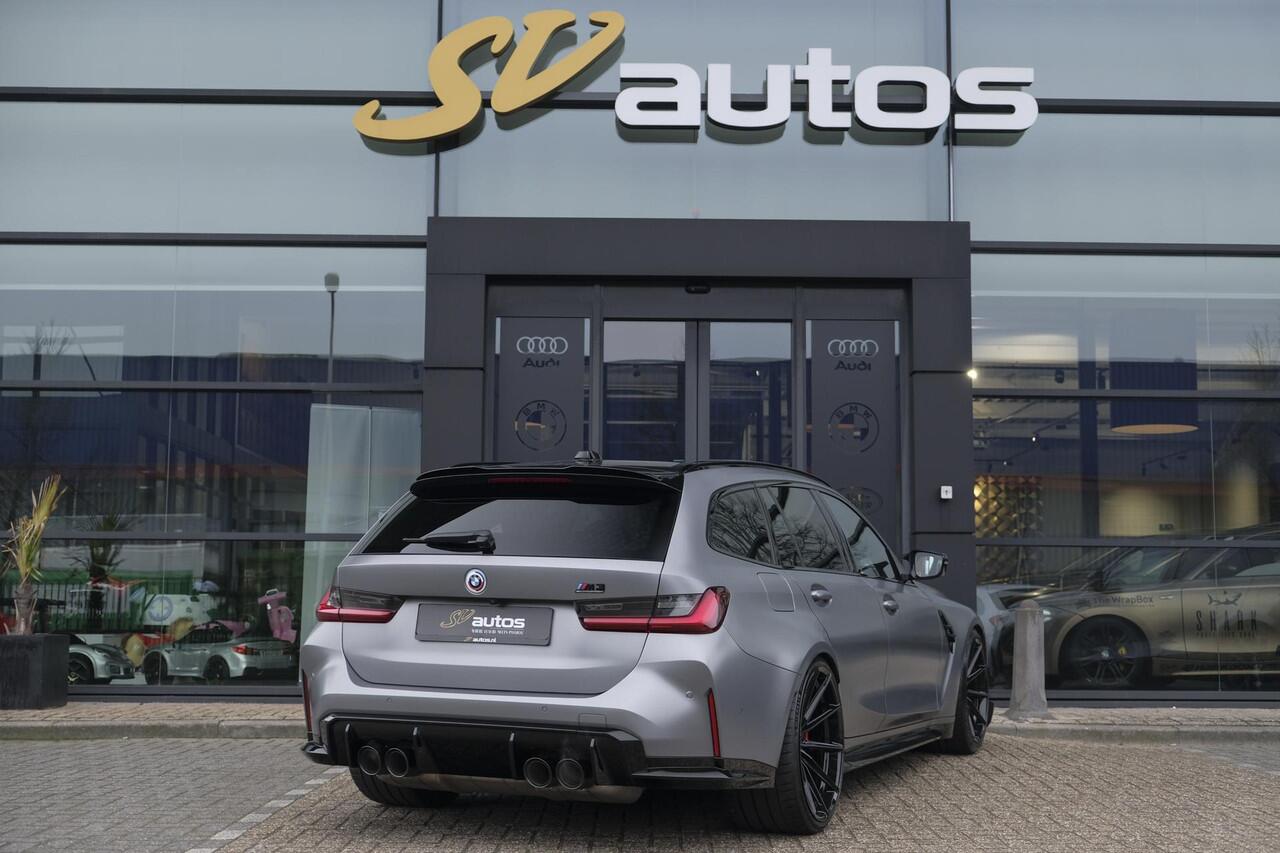 BMW M3 Touring Competition 510pk xDrive Widescreen Frozen grey *BTW* Head-up Adaptive cruise CSL grille 21" LMV