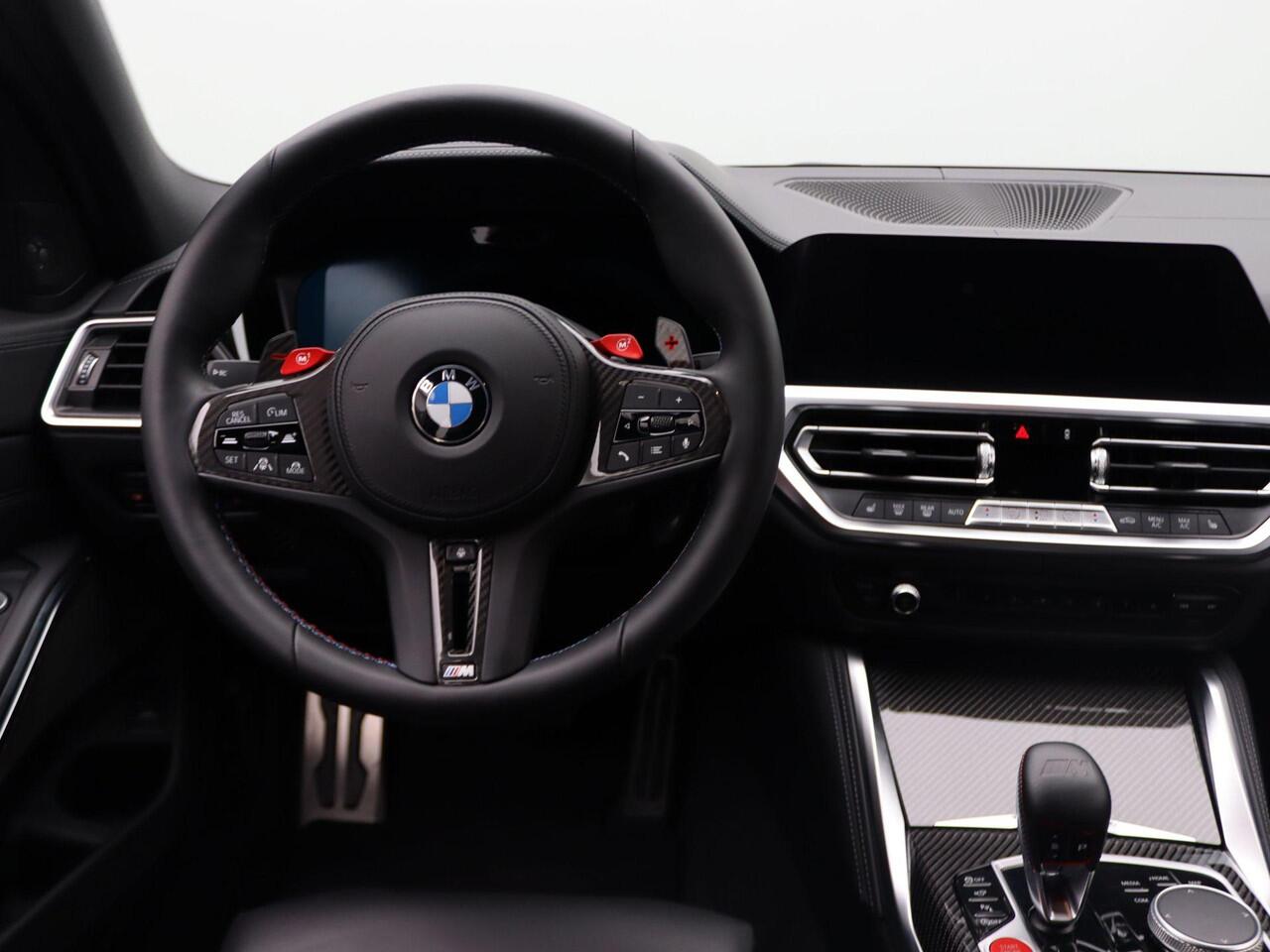 BMW M3 3 Serie Sedan xDrive Competition Parking Pack | Safety Pack | Stuurwielrand Verwarmd | Adaptief M Onderstel | Driving Assistant Professional | Laserlight | Head-Up Display | Harman Kardon | 19/20''