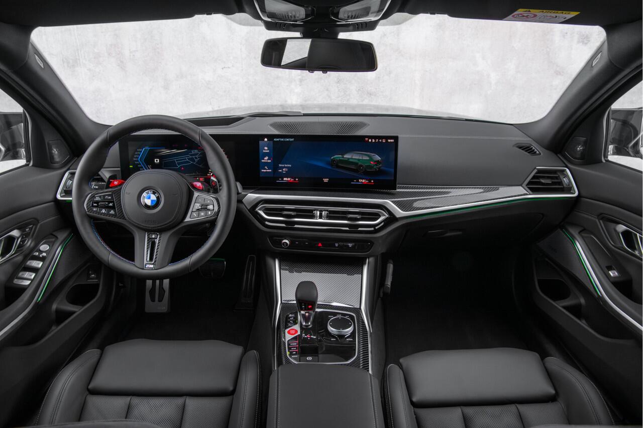 BMW M3 3-serie Touring xDrive Competition British Racing Green 20/21" Custom wheels + AST adjustable lowering