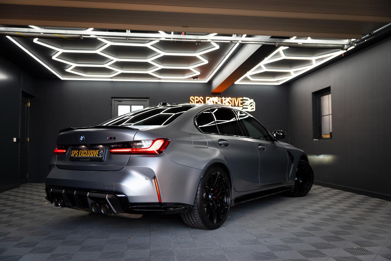 BMW M3 3-serie xDrive Competition / Frozen / Carbon / H&K / Laser / ACC / Curved display / Stoelverk. / Garantie