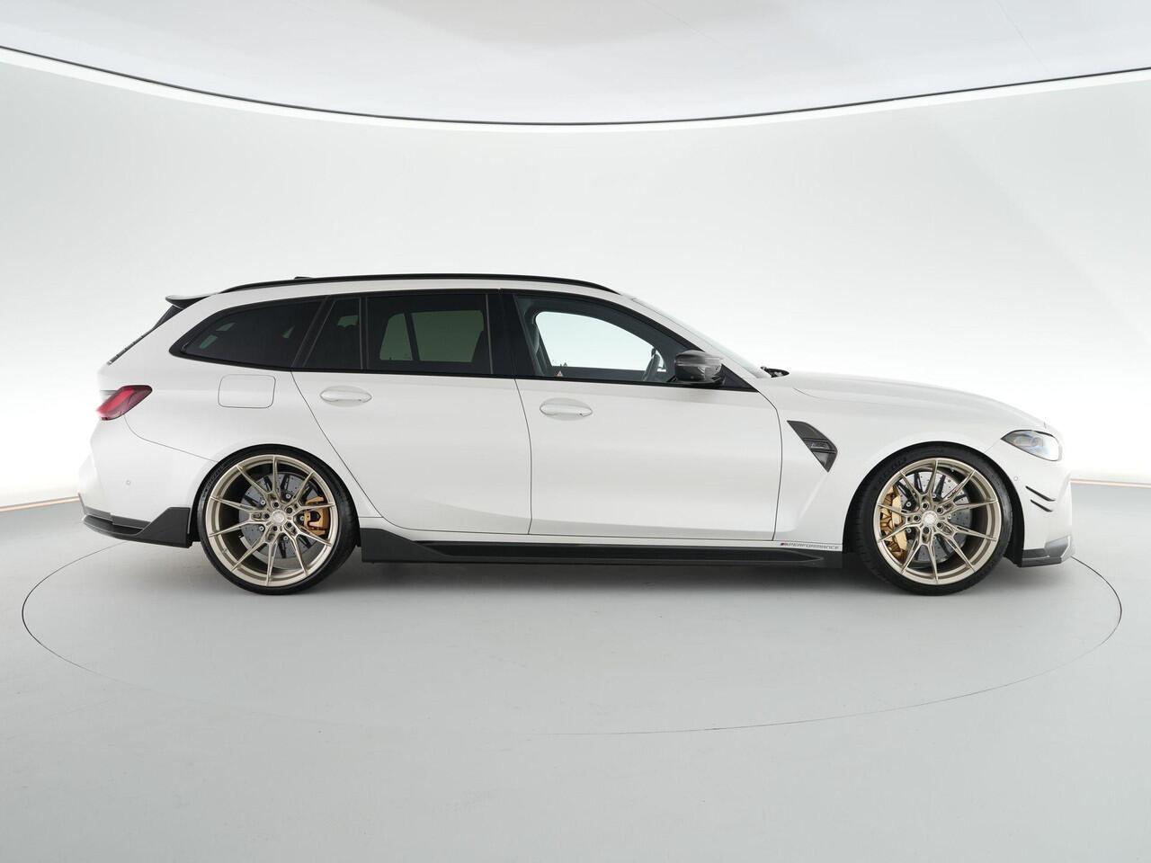BMW M3 Touring xDrive Competition |incl BTW|Track Pack|M-Performance parts|Frozen White|Laser|21 inch Frozen Bronze velgen|eerste eigenaar|Nederlandse auto|keramische remmen|