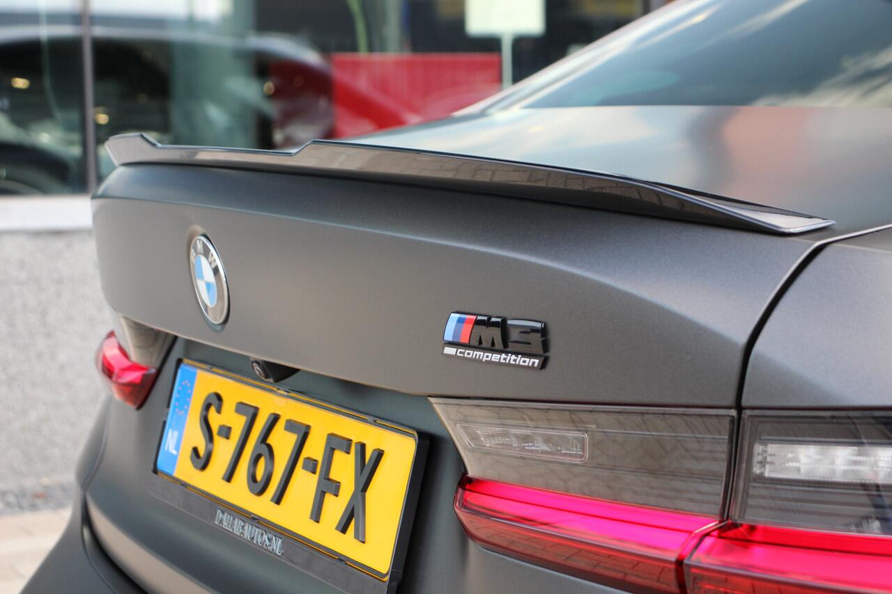 BMW M3 3-serie xDrive Competition | Schuifdak | Diamond Black Wrap