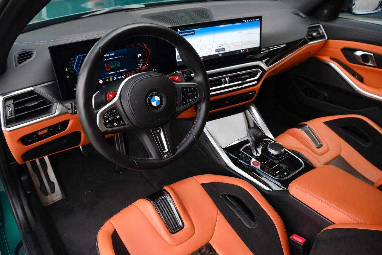 BMW M3 Touring xDrive Competition Schaalstoelen Carbon Isle of Man Green