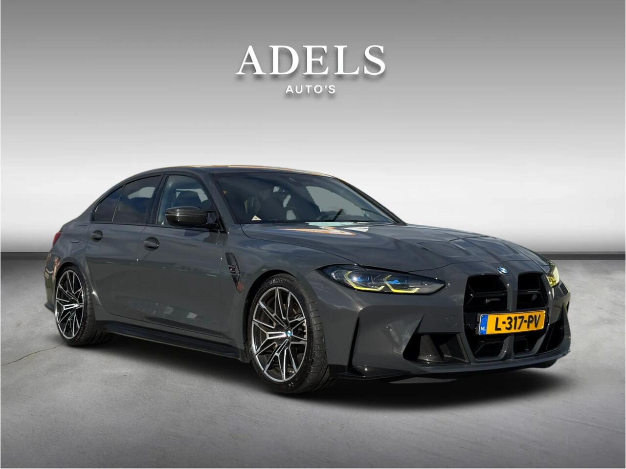 BMW M3 3-serie Competition Carbon H/K Dravitgrau Dealer Onderhouden