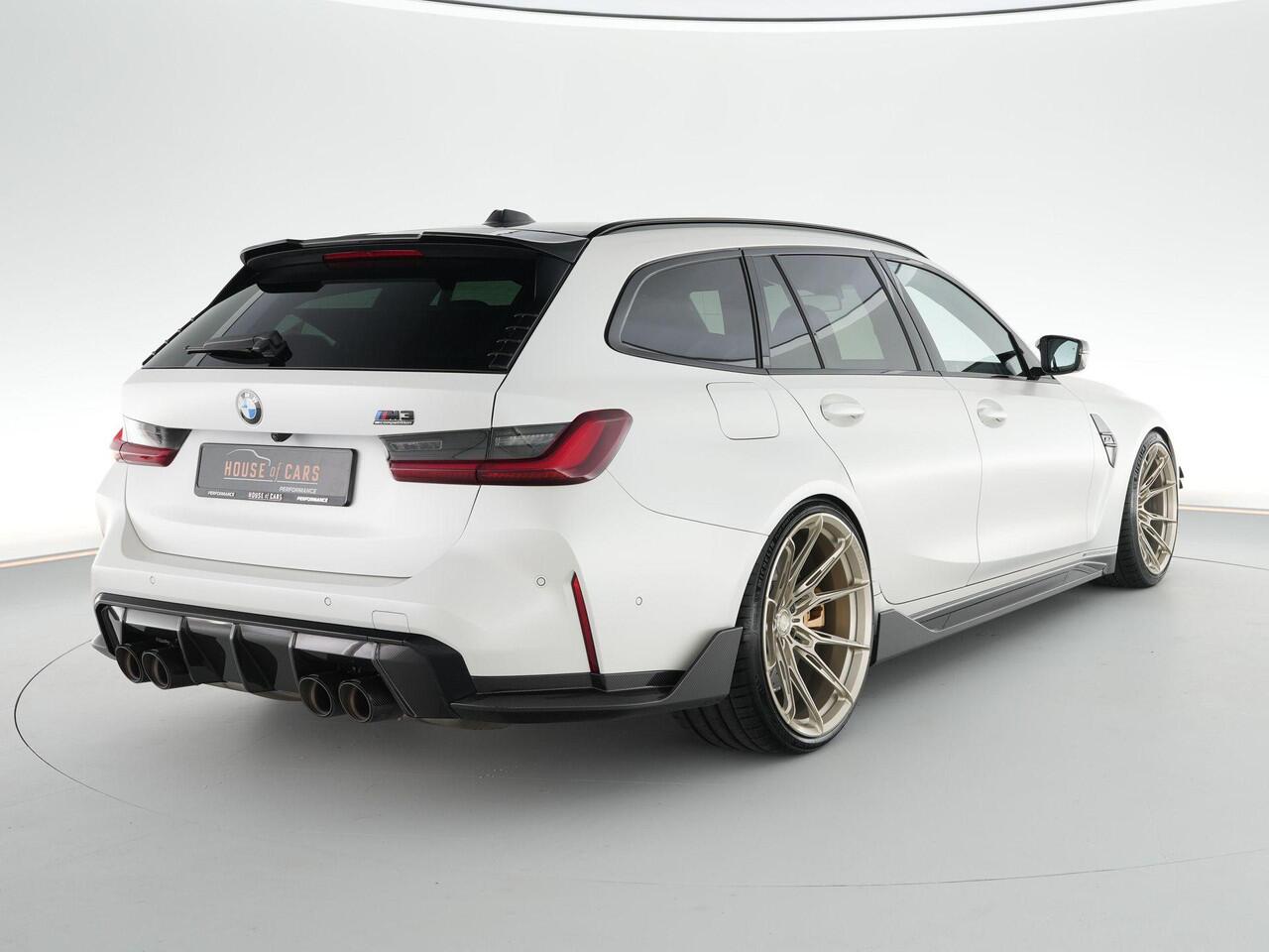 BMW M3 Touring xDrive Competition |incl BTW|Track Pack|M-Performance parts|Frozen White|Laser|21 inch Frozen Bronze velgen|eerste eigenaar|Nederlandse auto|keramische remmen|