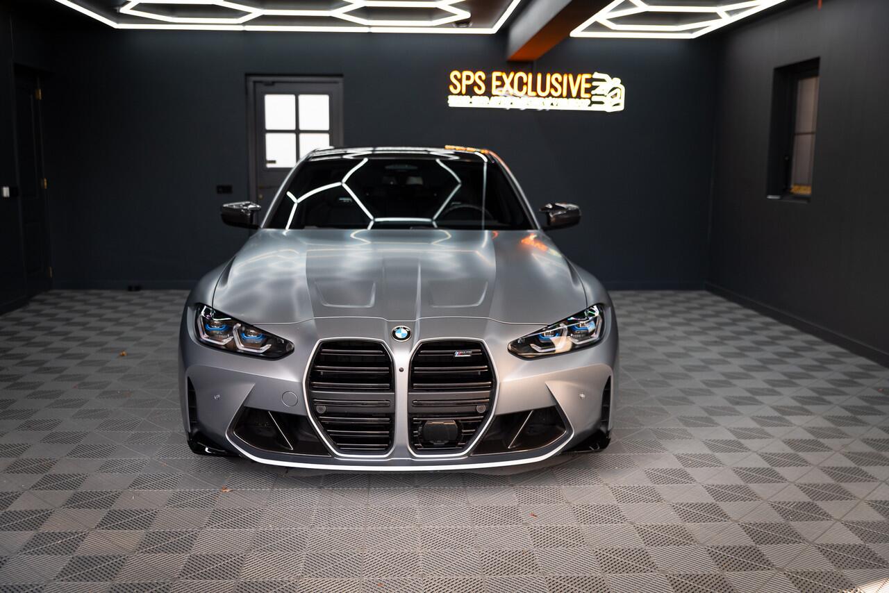 BMW M3 3-serie xDrive Competition / Frozen / Carbon / H&K / Laser / ACC / Curved display / Stoelverk. / Garantie