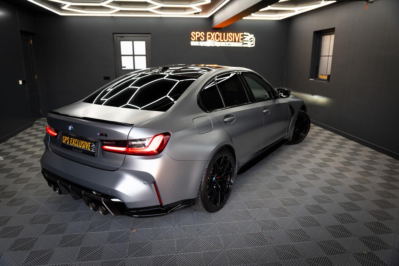 BMW M3 3-serie xDrive Competition / Frozen / Carbon / H&K / Laser / ACC / Curved display / Stoelverk. / Garantie