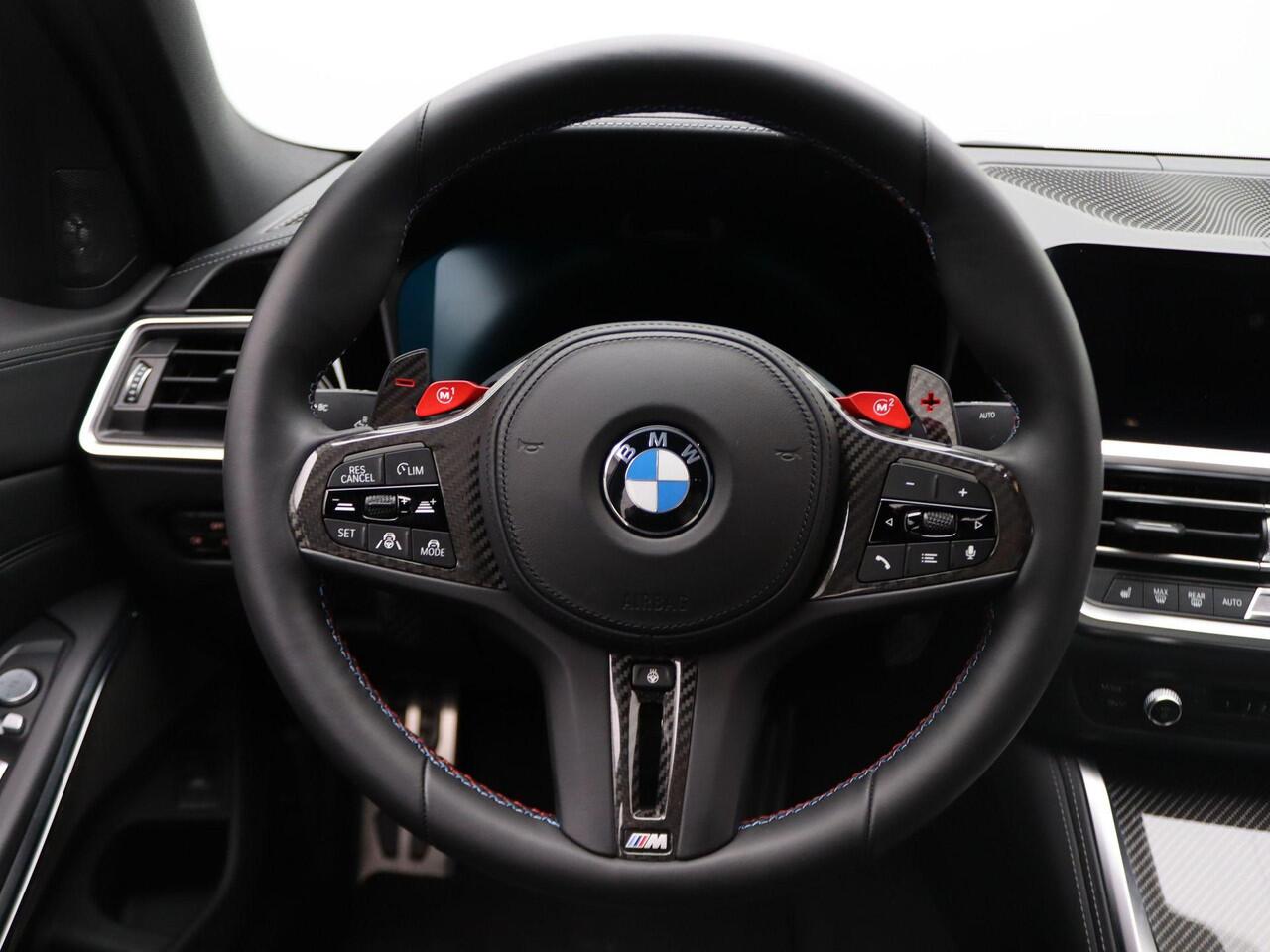 BMW M3 3 Serie Sedan xDrive Competition Parking Pack | Safety Pack | Stuurwielrand Verwarmd | Adaptief M Onderstel | Driving Assistant Professional | Laserlight | Head-Up Display | Harman Kardon | 19/20''