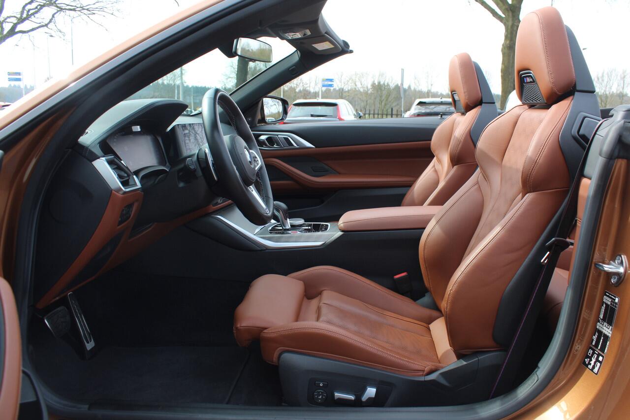 BMW M4 4-serie Cabrio xDrive Competition / Camera / Head-up / Carbon / Nekverwarming / H&K / Keyless / Stuurverwarming / ACC / DAB / Dodehoek / Windscherm