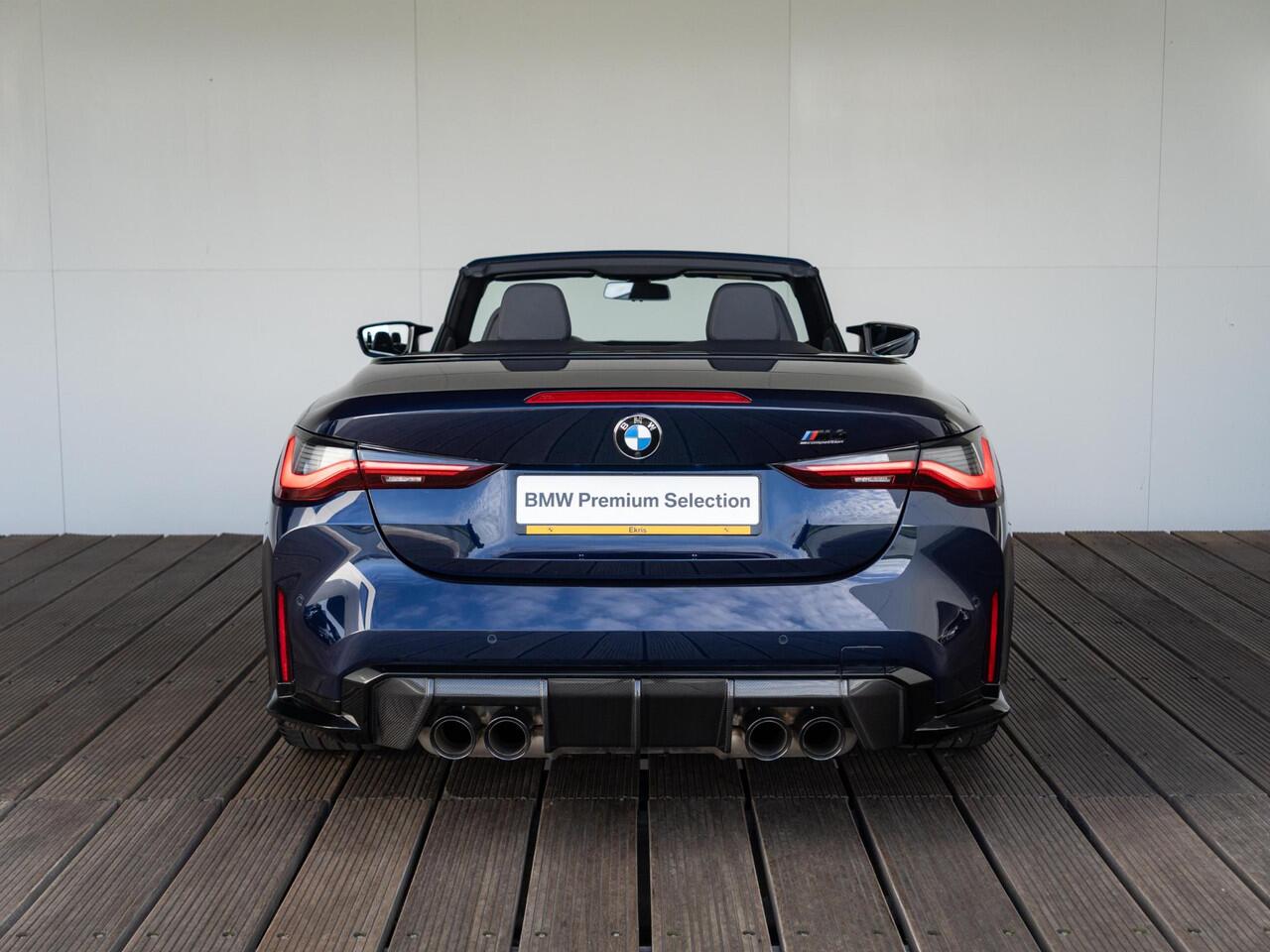 BMW M4 Cabrio Competition xDrive | M Drive Professional | Harman Kardon | Laserlight | Verwarmd Stuurwiel | Air Collar | Comfort Access | Stoelverwarming | Head-Up Display