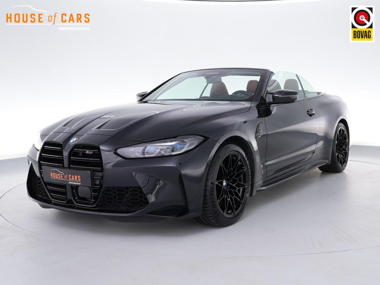 BMW M4 Competition Cabrio 510pk xDrive |dealer onderhouden|M-sport|M-sportstoelen|Laser LED|HUD|memory|Carbon interieur|nekverwarming|Apple Carplay|stoelventilatie & verwarming|