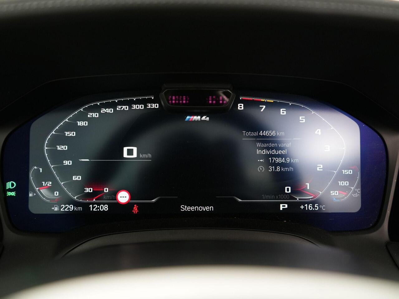 BMW M4 Competition Cabrio 510pk xDrive |dealer onderhouden|M-sport|M-sport stoelen|Laser LED|memory|360 camera|nekverwarming|sportuitlaat|HUD|blind spot|stoelventilatie + verwarming|