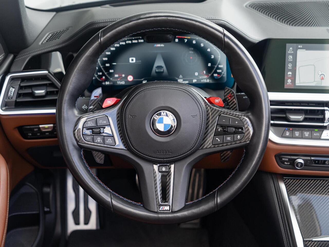 BMW M4 Cabrio xDrive Competition | M Drivers Pack | Driving Assistent Professional | Head Up Display | Harman Kardon | Stuurwielverwarming | Comfort Access | BMW Laserlight