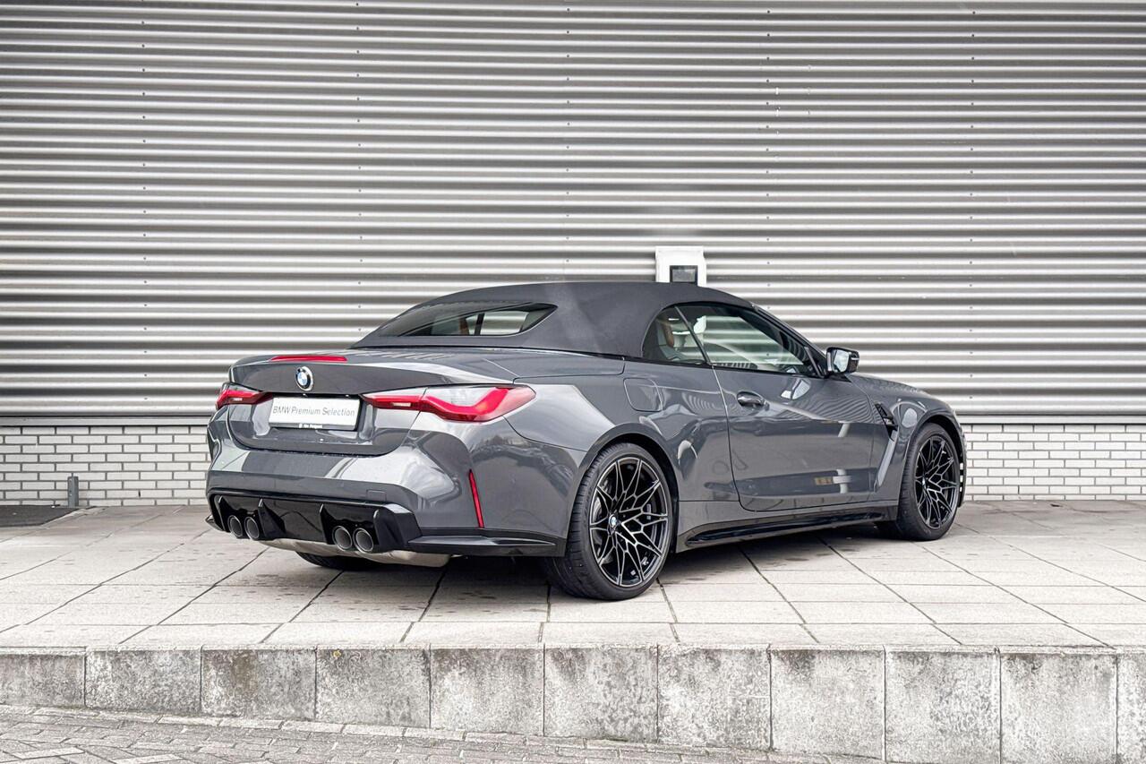 BMW M4 Cabrio xDrive Competition Safety Pack / Adaptief M Onderstel / Comfort Access / Stoelventilatie / Driving Assistant Professional / Laserlight / Head-Up Display / Harman Kardon