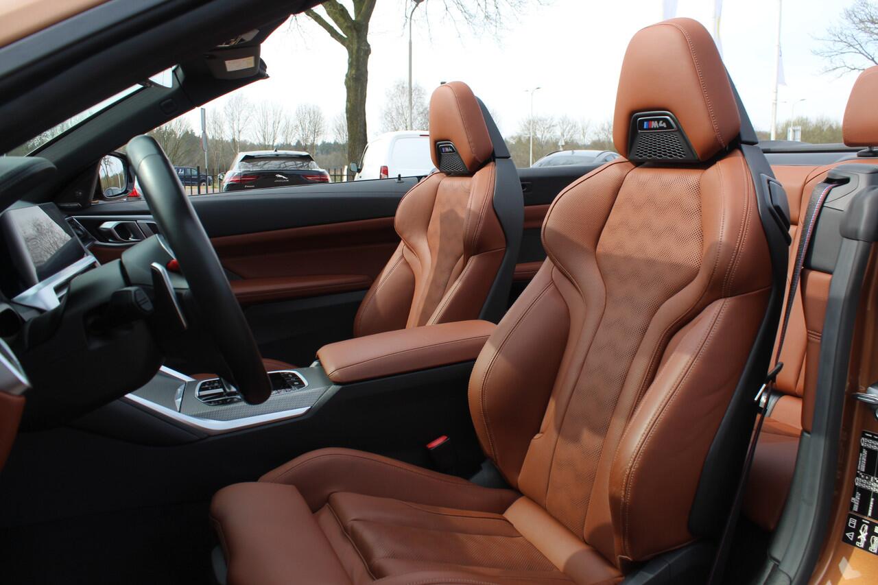 BMW M4 4-serie Cabrio xDrive Competition / Camera / Head-up / Carbon / Nekverwarming / H&K / Keyless / Stuurverwarming / ACC / DAB / Dodehoek / Windscherm