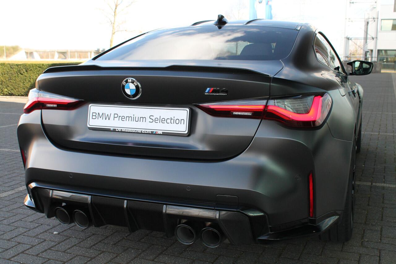 BMW M4 4 Serie Coupé xDrive Competition High Executive Automaat / M Carbon kuipstoelen / Laserlight / M Adaptief onderstel / Comfort Access / M Carbon-keramisch remmen