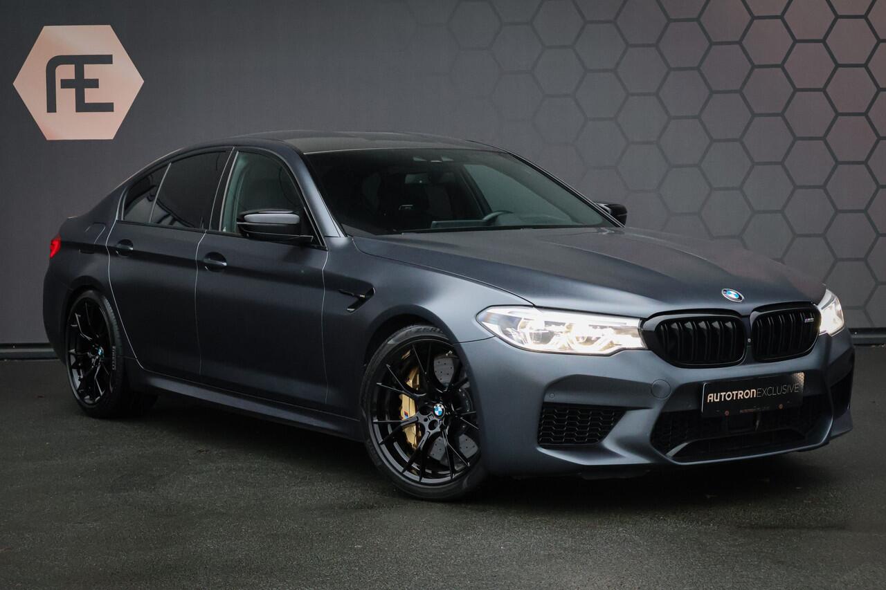 BMW M5 5-serie Competition | KERAMISCH | CS LOOK | STOELVERWARMING | ADAPTIVE CRUISE | BLUE EYE | HEAD UP | 360 CAMERA | HARMON & KARDON | ELEKTRISCHE ACHTERKLEP | SPORTSTOELEN |
