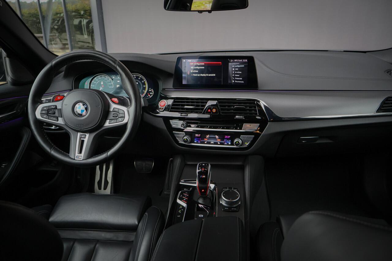 BMW M5 5-serie Competition | KERAMISCH | CS LOOK | STOELVERWARMING | ADAPTIVE CRUISE | BLUE EYE | HEAD UP | 360 CAMERA | HARMON & KARDON | ELEKTRISCHE ACHTERKLEP | SPORTSTOELEN |