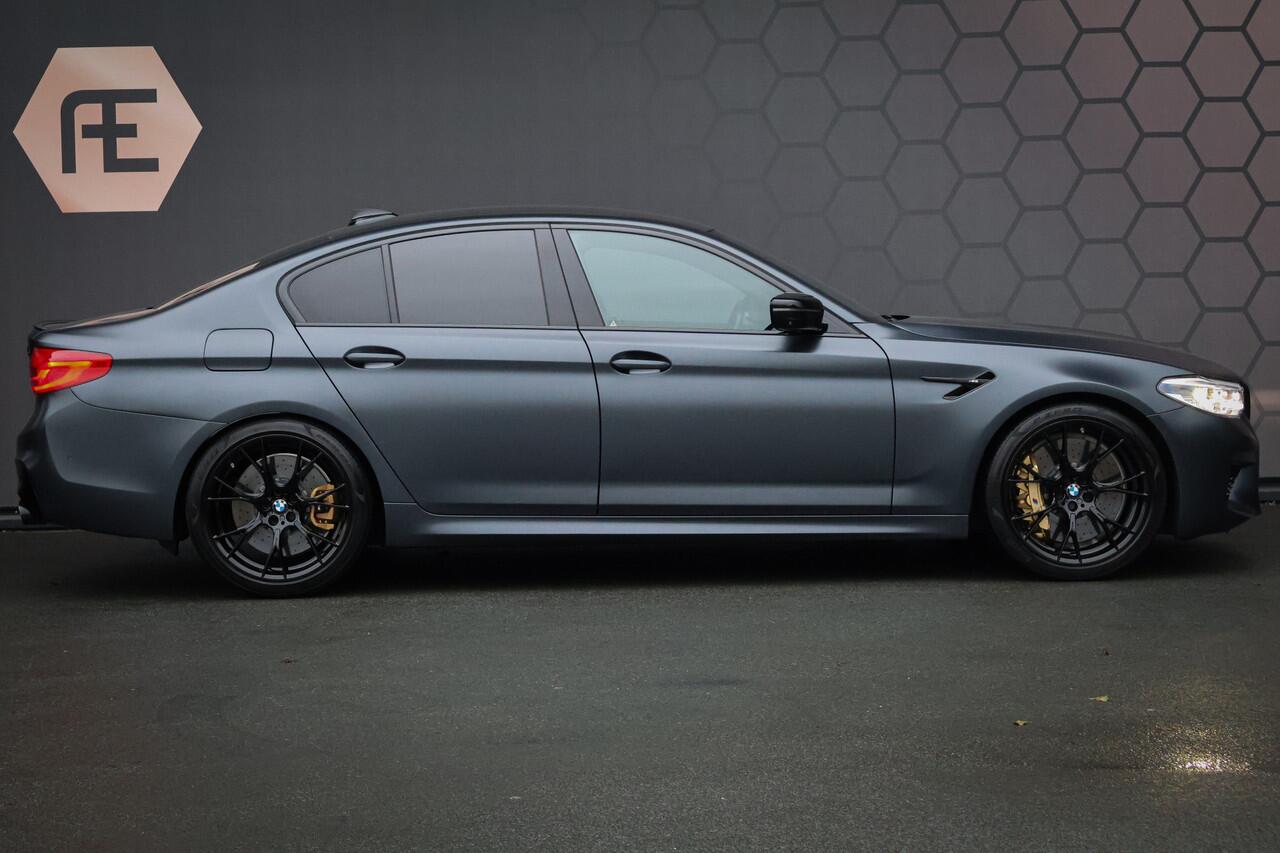 BMW M5 5-serie Competition | KERAMISCH | CS LOOK | STOELVERWARMING | ADAPTIVE CRUISE | BLUE EYE | HEAD UP | 360 CAMERA | HARMON & KARDON | ELEKTRISCHE ACHTERKLEP | SPORTSTOELEN |