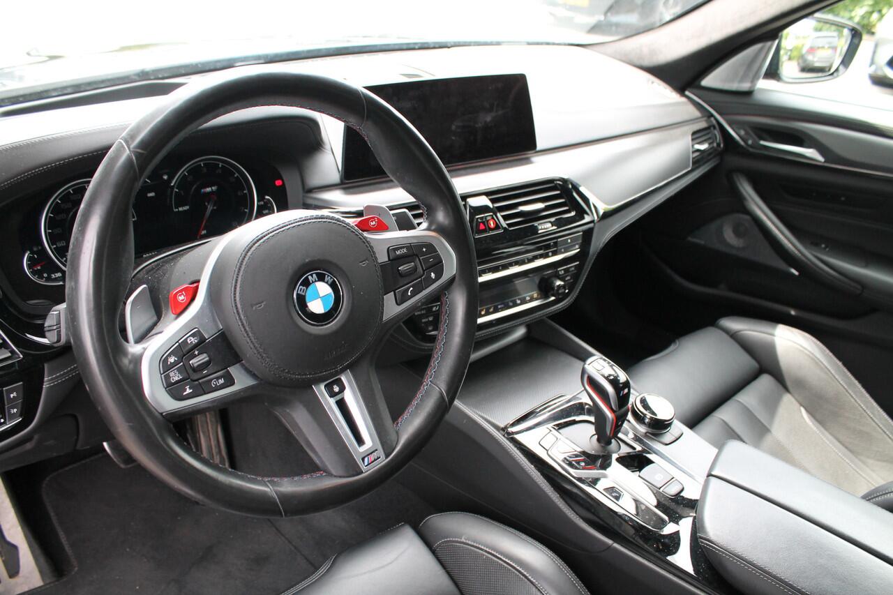 BMW M5 5 Serie Competition Automaat / M Carbon-keramisch remmen / Bowers & Wilkins / M Multifunctionele Stoelen / Soft Close / Parking Assistant Plus / Adaptieve LED