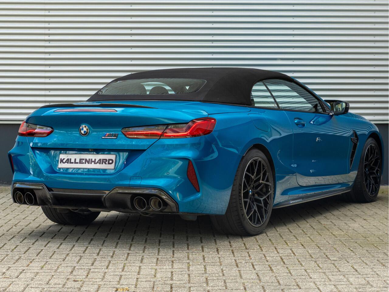 BMW M8 8-serie Competition Cabrio - Individual "Atlantisblue metallic" - Carbon Brakes