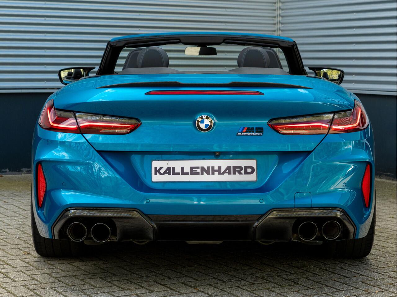 BMW M8 8-serie Competition Cabrio - Individual "Atlantisblue metallic" - Carbon Brakes
