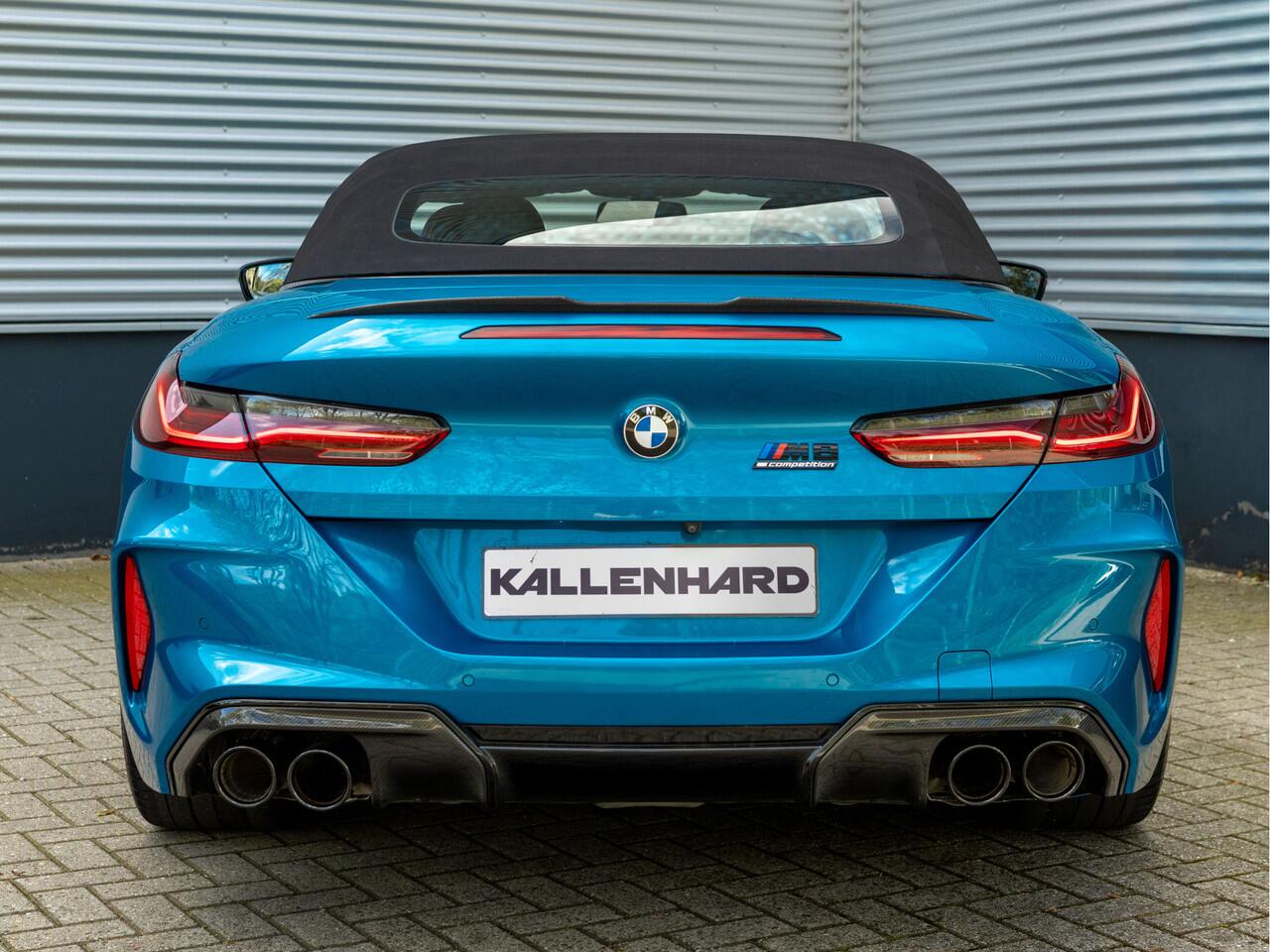 BMW M8 8-serie Competition Cabrio - Individual "Atlantisblue metallic" - Carbon Brakes