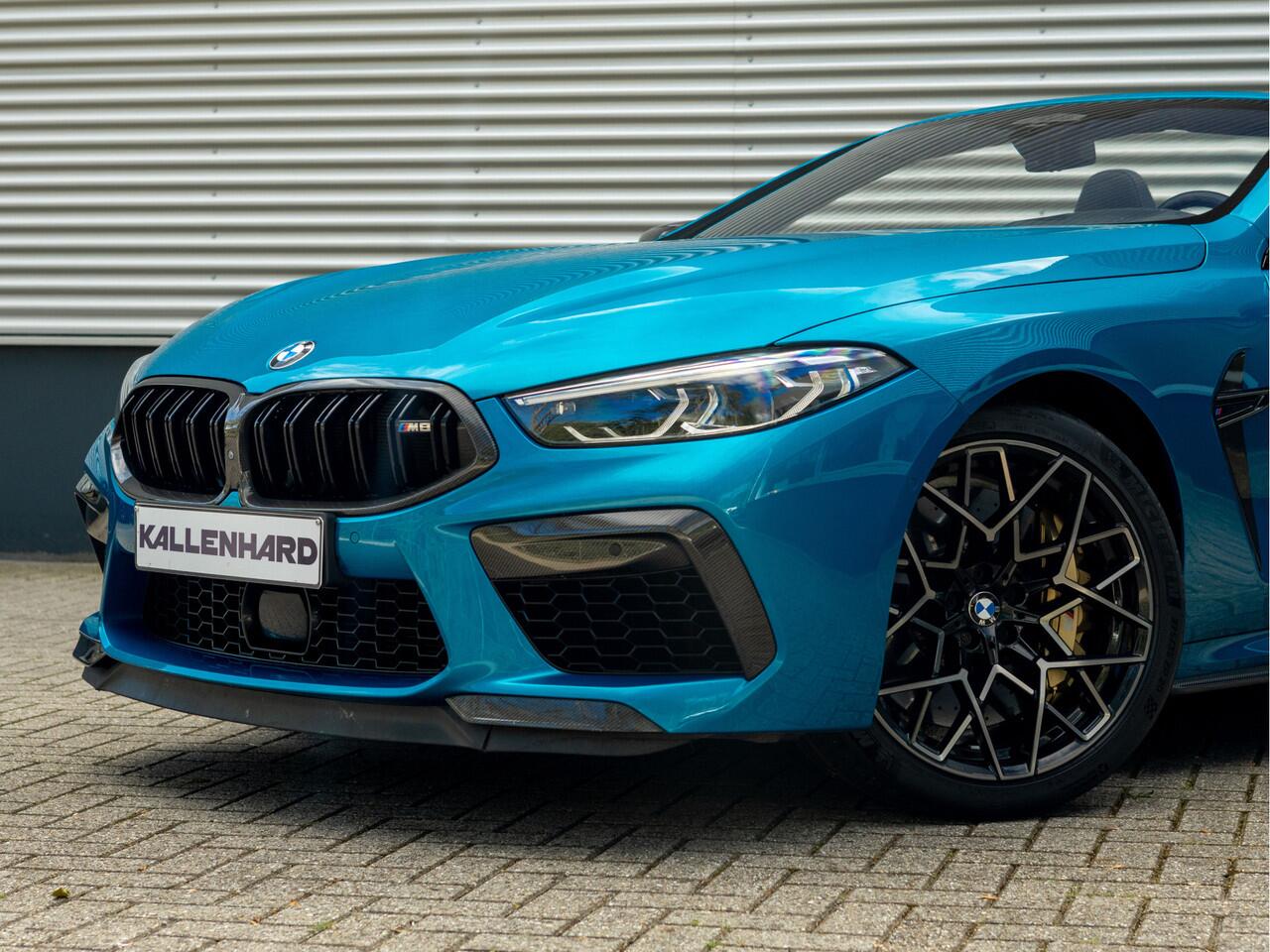 BMW M8 8-serie Competition Cabrio - Individual "Atlantisblue metallic" - Carbon Brakes