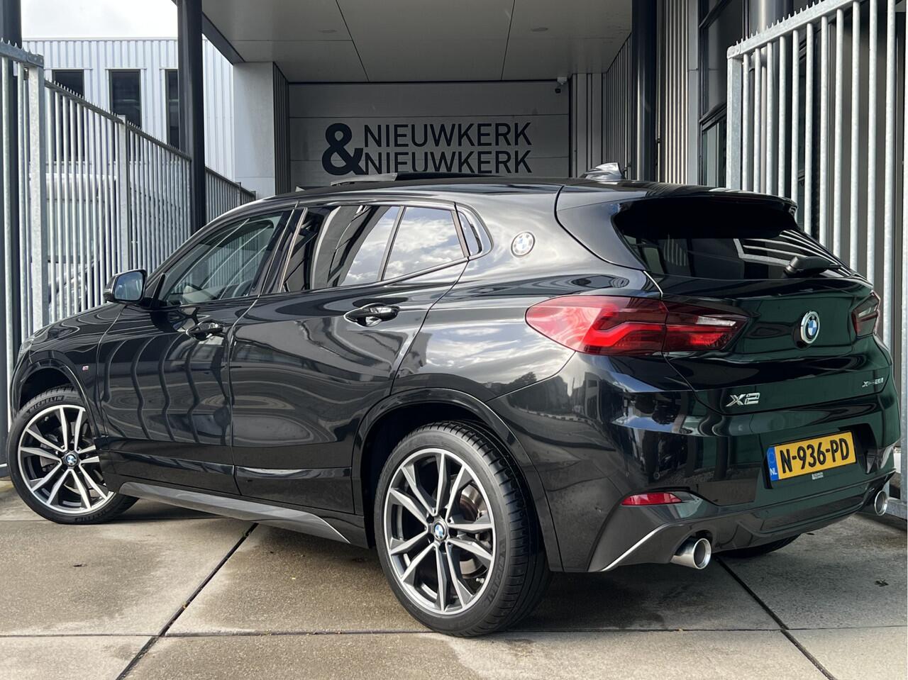 BMW X2 xDrive20i High Executive | M-SPORT | SCHUIF/KANTELDAK | HEAD-UP DISPLAY | NAVI XL | ADAPTIVE CRUISE CONTROL | LMV 19'' | CLIMATE CONTROL | PDC | STOELVERWARMING | LED | ELEKTR. ACHTERKLEP | BLUETOOTH