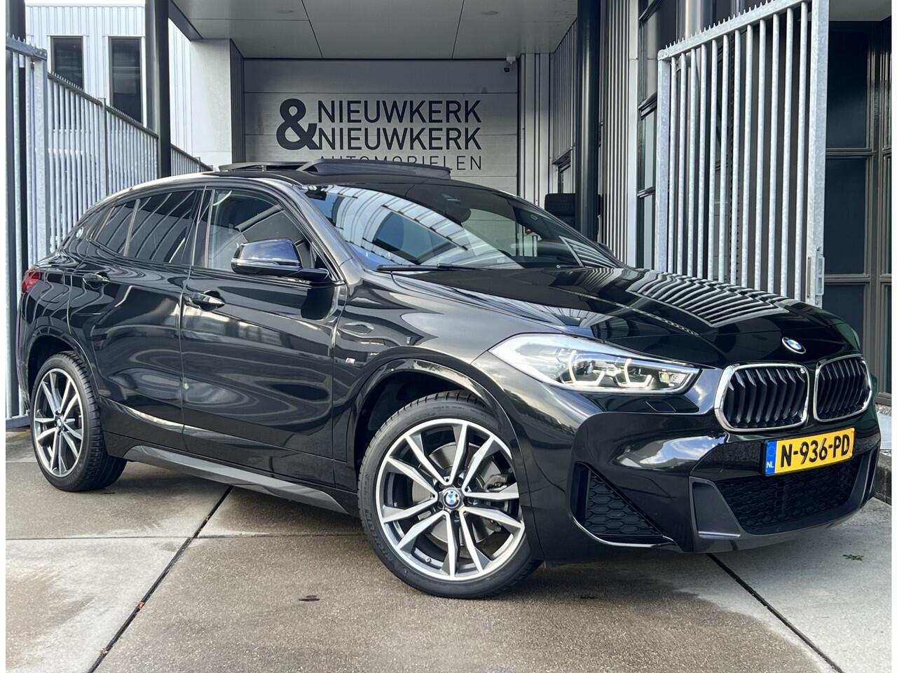 BMW X2 xDrive20i High Executive | M-SPORT | SCHUIF/KANTELDAK | HEAD-UP DISPLAY | NAVI XL | ADAPTIVE CRUISE CONTROL | LMV 19'' | CLIMATE CONTROL | PDC | STOELVERWARMING | LED | ELEKTR. ACHTERKLEP | BLUETOOTH