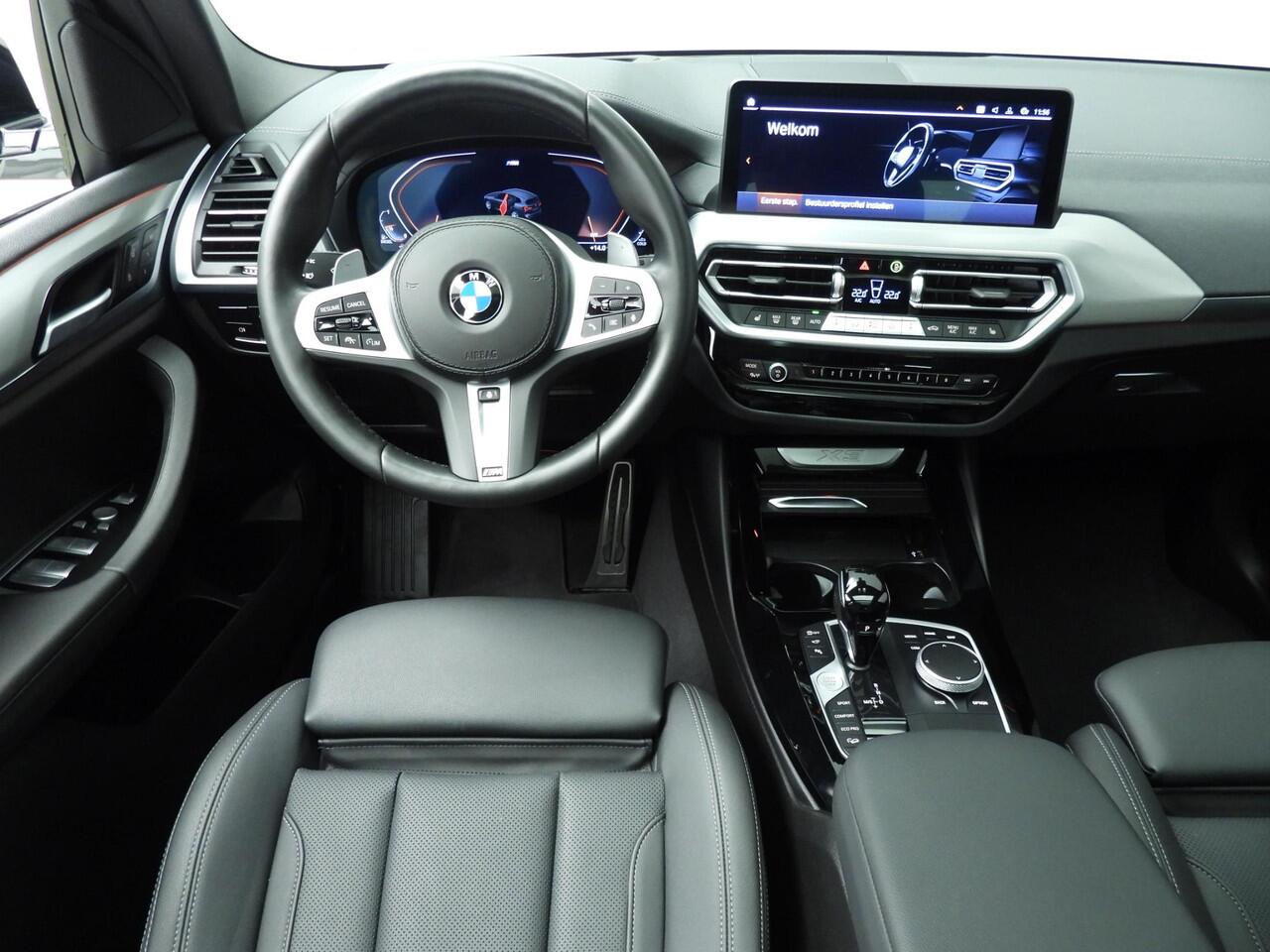 BMW X3 xDrive20d | M-Sportpakket | Laserlicht | HUD | Schuifdak | Trekhaak | Elektr. zetels | Active cruise | DAB | Hifi speakers | Alu 20 inch