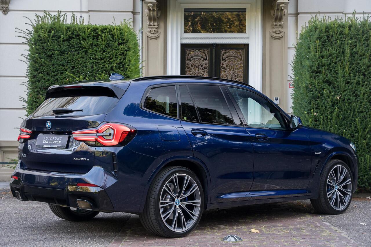 BMW X3 xDrive30e M-Sport TREKHAAK | PANO | MEMORY | LASER | INDIVIDUAL TANSANIT BLAU