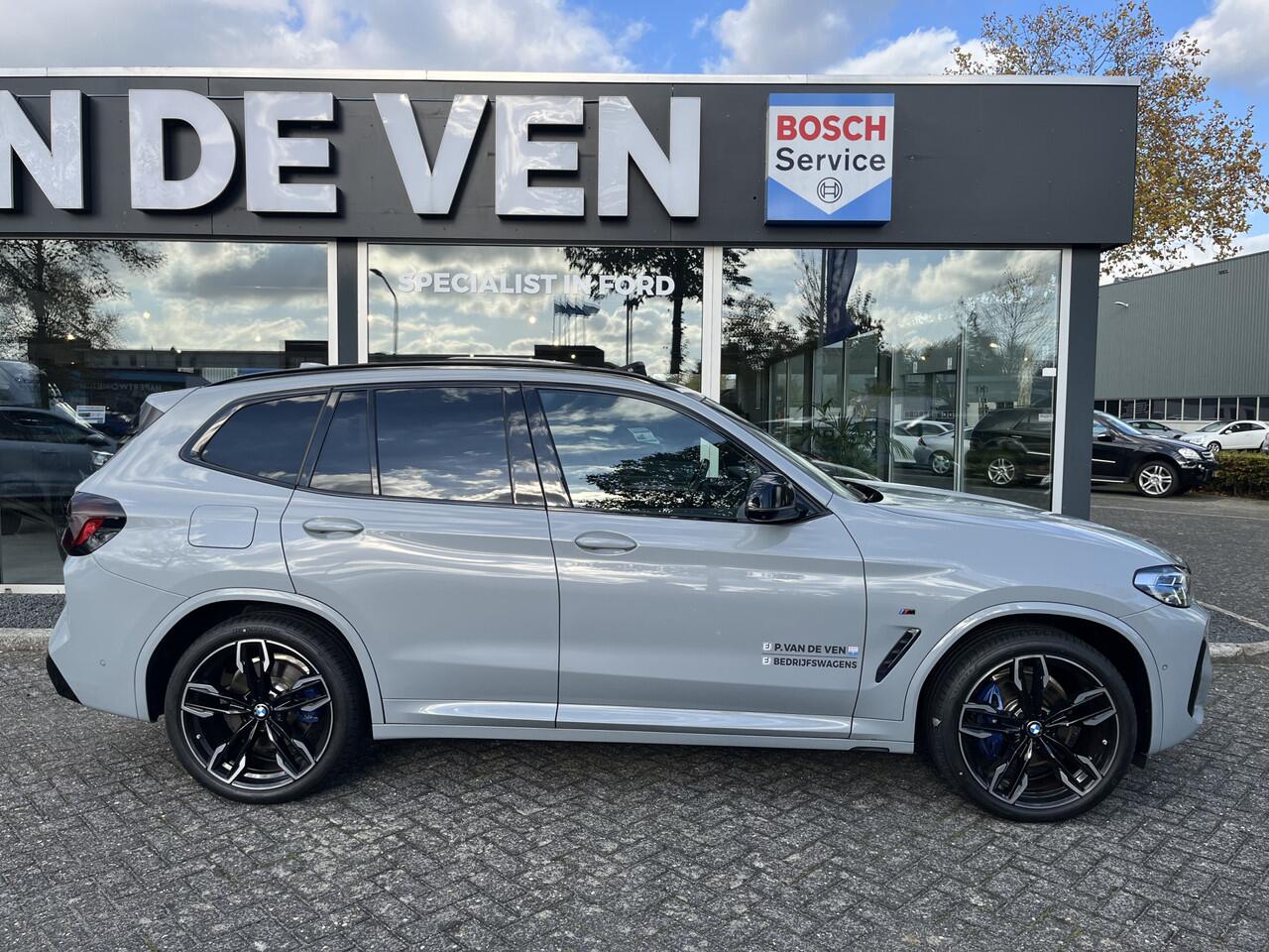 BMW X3 M40i xDrive High Executive M Sport 360pk/265kW Automaat | BTW | M-sportstoelen | Panoramadak | 21 inch | BMW Laser | HUD | Winterset inbegrepen etc. etc.