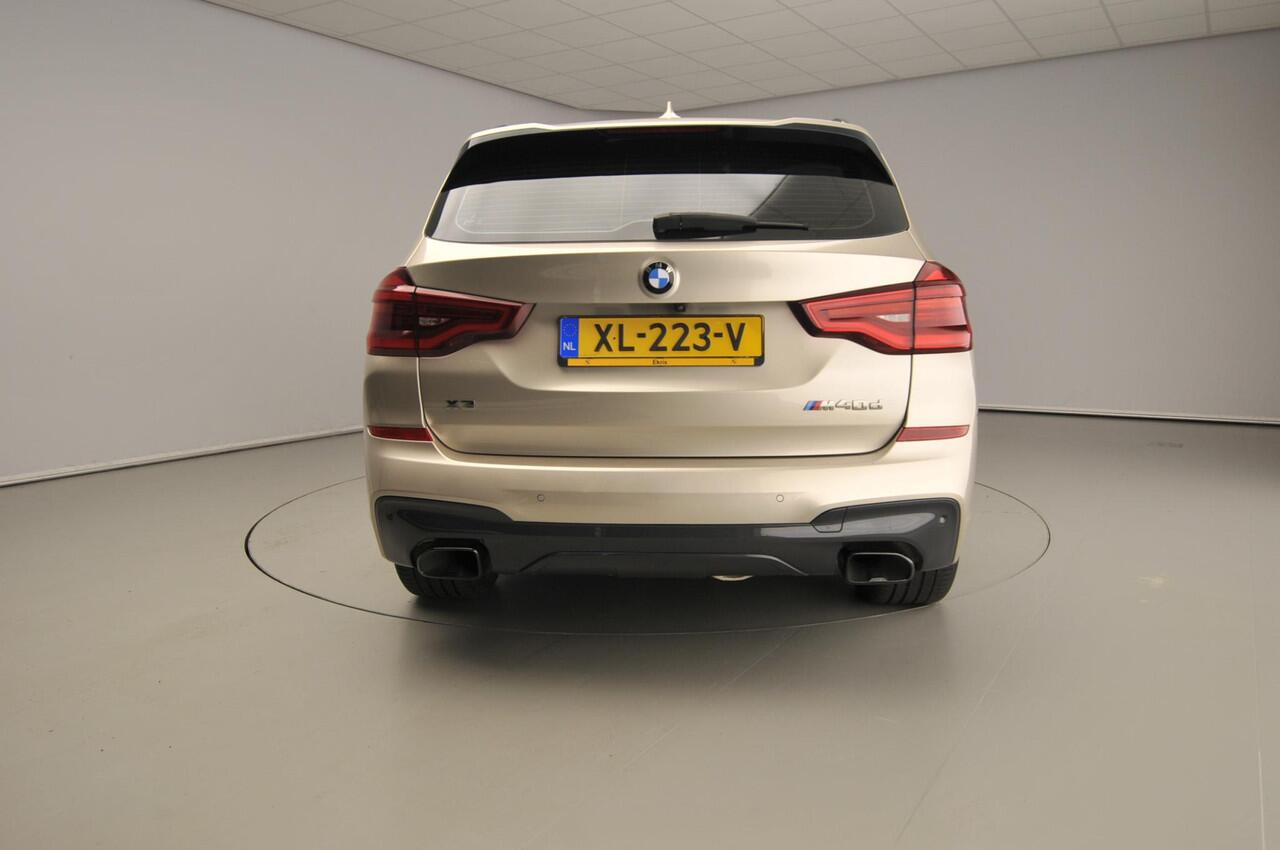 BMW X3 M40d xDrive | M-Sportpakket | LED | Leder | HUD | Schuifdak | Trekhaak | Elektr. zetels | Sportstoelen | DAB | Alu 20 inch