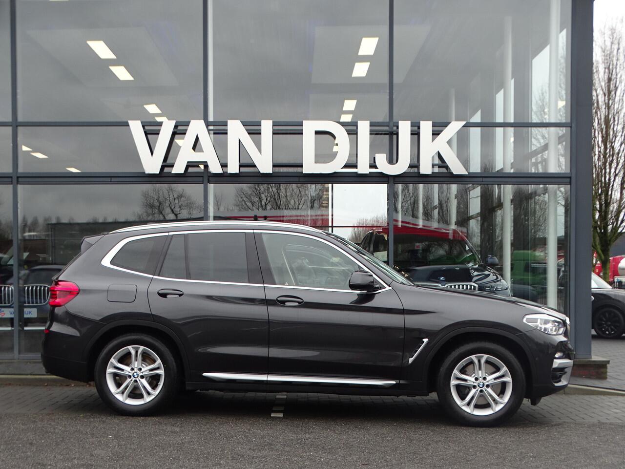 BMW X3 xDrive30e High Exe. X-Line Pano.Dak Elek.Trekhaak Driv.Ass.Plus Leder Head-up Ada.Onderstel HiFi 18"LM Velgen