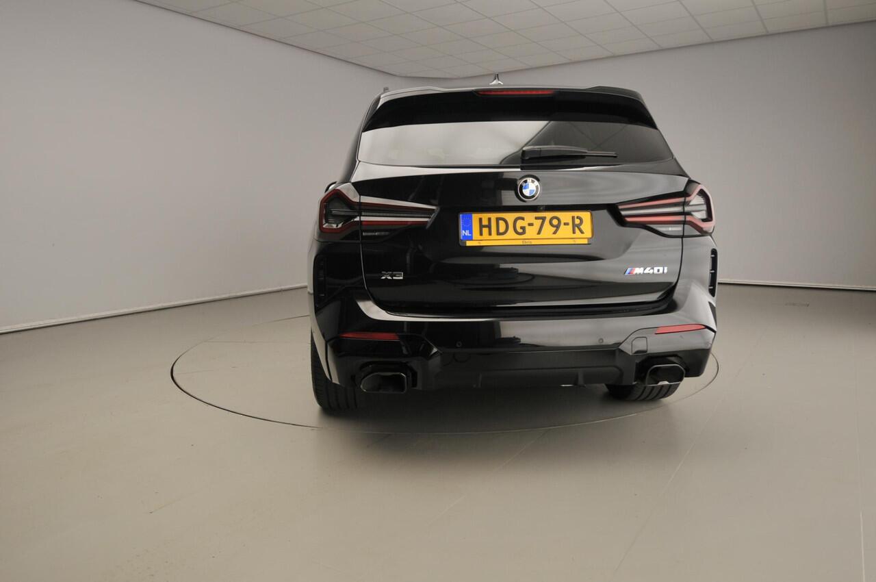 BMW X3 M40i xDrive | M-Sportpakket | Laserlicht | Leder | HUD | Active cruise | Schuifdak | Trekhaak | Elektr. zetels | DAB | Harman-kardon sound | Alu 20 inch