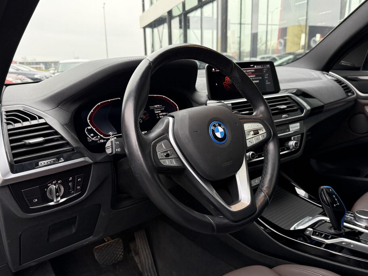 BMW X3 iX3 BWJ 2021 80 KWh High Executive 286 PK PANODAK | FULL LED | LEDER | STOELVERW. | ADAPTIVE CRUISE | CAMERA | HARMAN&KARDON | HEAD-UP DISPLAY | ELEKR. STOELEN | CARPLAY + ANDROID | NAVI | CLIMA | LMV