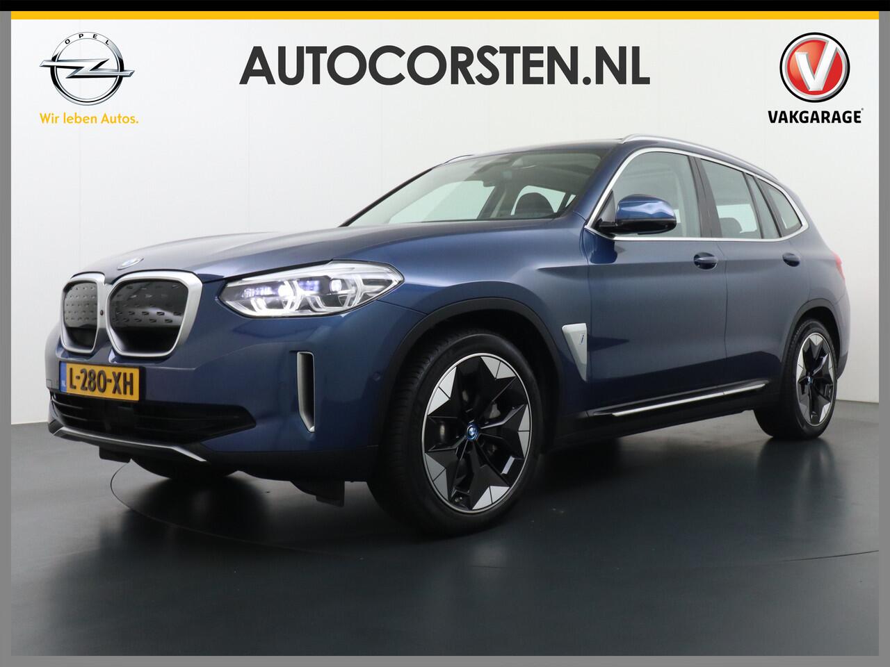 BMW X3 iX3 High Executive 80kWh Leer+Elektr.-verst. Adap.Cruise Apple Carplay Android Auto Navi Ecc 360°Camera Panoramaschuifdak Harman&Kardon®-SurroundSound Pdc DAB Elek.Stoel+Memory HeadsUpD. Stoelverwarming Parkeer+Achteruitrij assistent Led Origineel Nederla