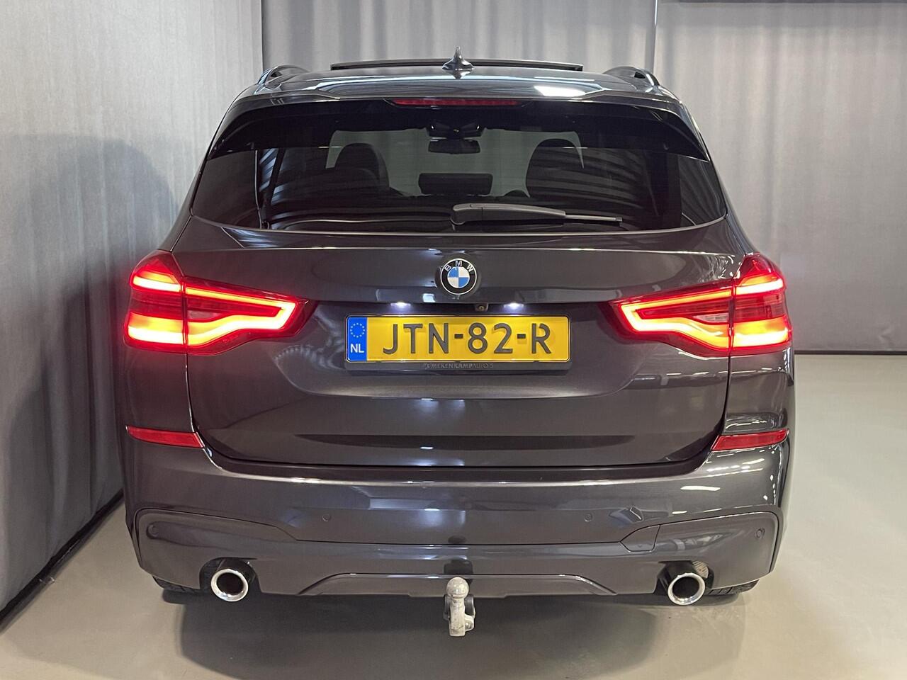 BMW X3 xDrive30e High Executive M Sport 19"/Leder/Panoramadak/Trekhaak/Keyless/Head-up/Stoelverwarming/Sfeerverlichting/Camera/Apple Carplay & Android Auto
