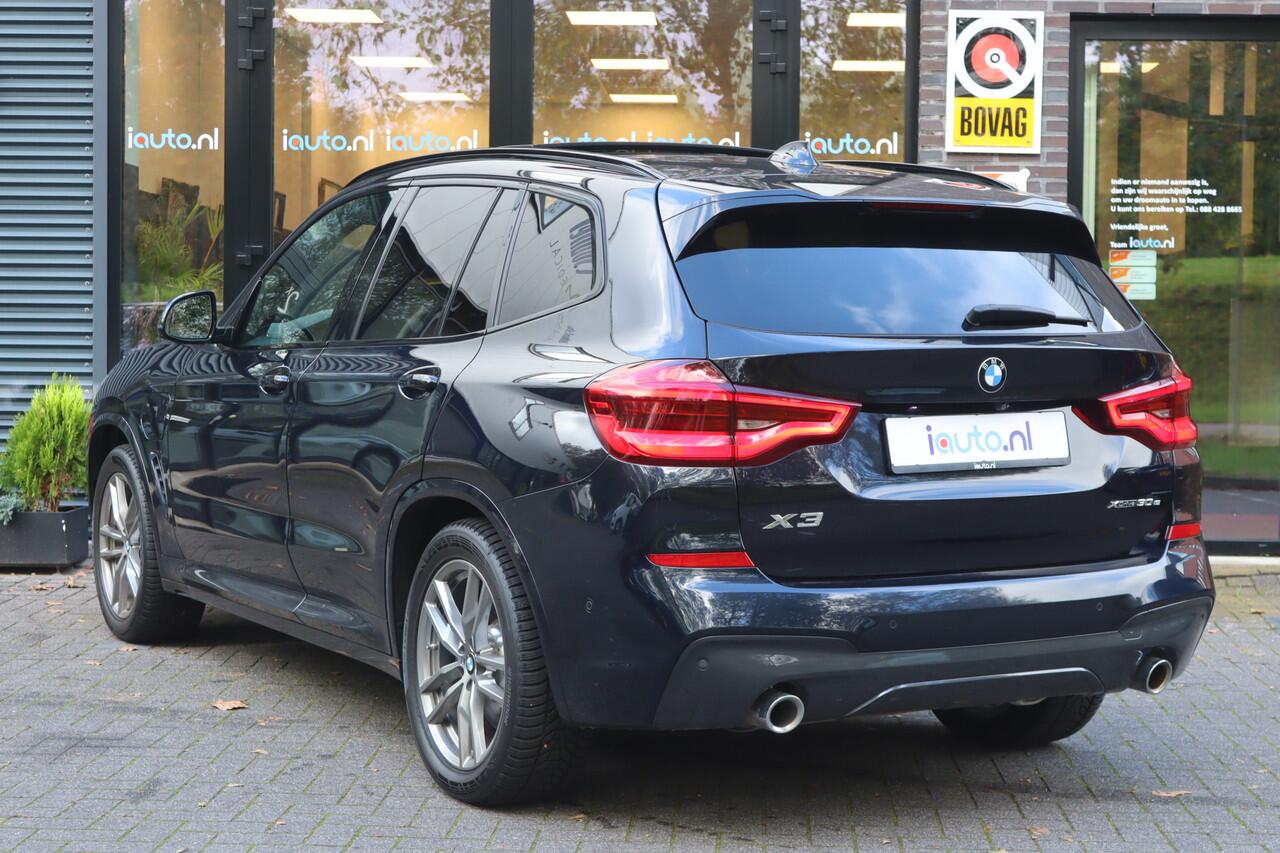 BMW X3 xDrive30e M-Sport Shadow Pano/Camera/Leder/Keyless/Sfeer/App-Connect/LED+/19"/Trekhaak wegkl.