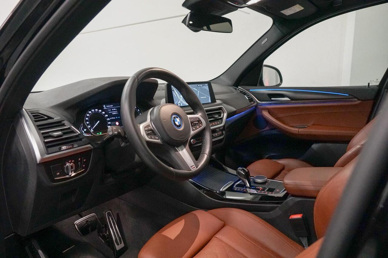 BMW X3 xDrive30e M-Sport | Panoramadak | Head Up | Tartufo leder