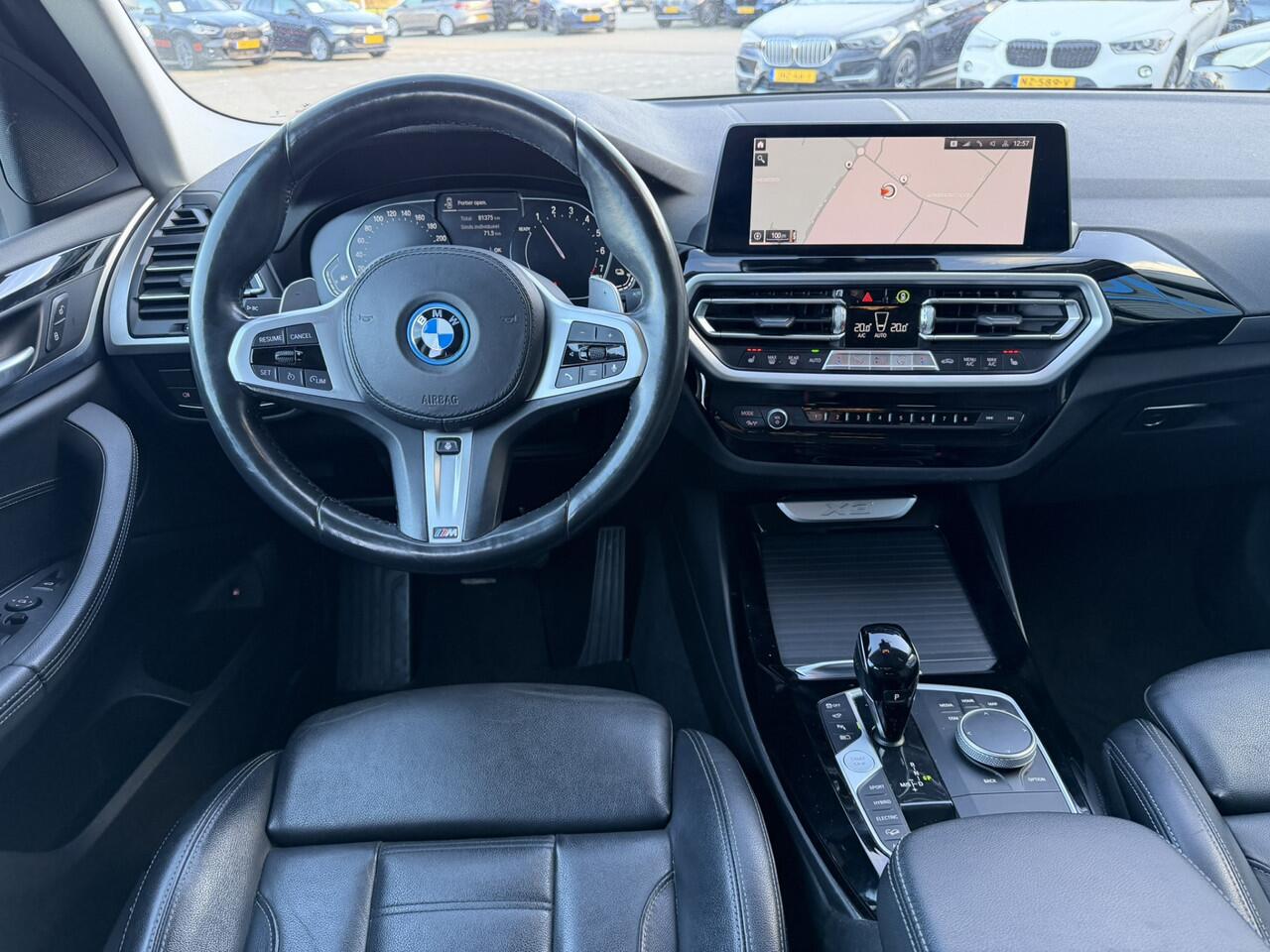 BMW X3 xDrive30e Executive Leer Trekhaak ACC Achteruitrijcamera 360 graden Camera Carplay Stuurwielverwarming