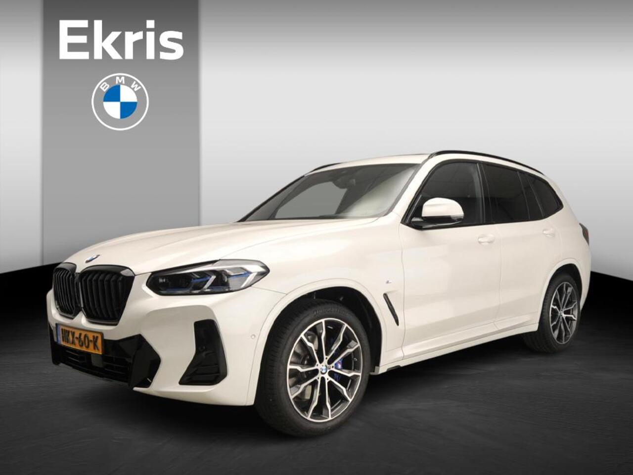 BMW X3 xDrive20d | M-Sportpakket | Laserlicht | HUD | Schuifdak | Trekhaak | Elektr. zetels | Active cruise | DAB | Hifi speakers | Alu 20 inch